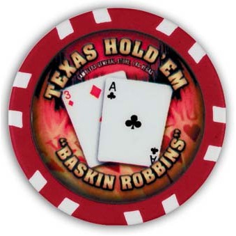 Liberty™ 12-Stripe Exclusive Custom Poker Chip