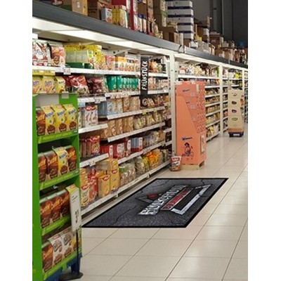 POP Mat - Rubber Floor Impression High Resolution Messenger Mat - 2' X 8'